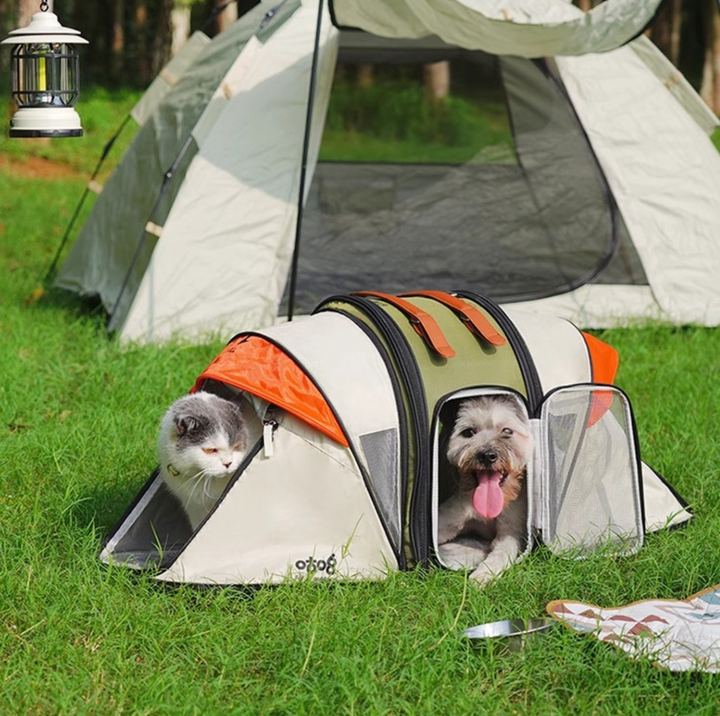 Purrpy Multifunctional Pet Backpack &amp; Tent Car Carrier