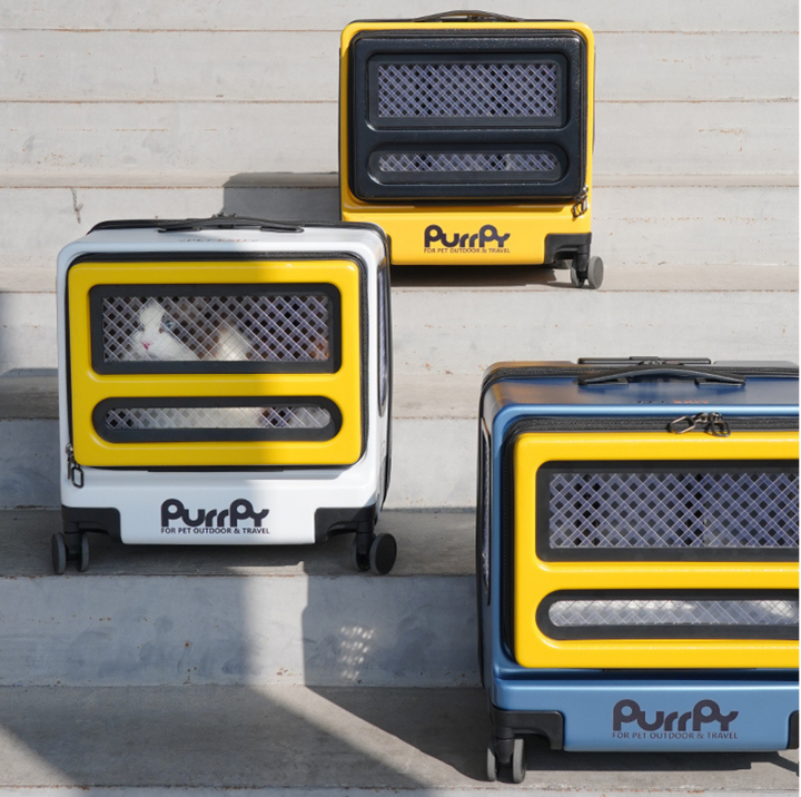 Purrpy "Sugar Cube" Luggage Pet Carrier Cat Carrier