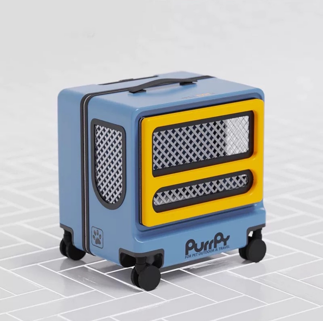 Purrpy "Sugar Cube" Luggage Pet Carrier Cat Carrier