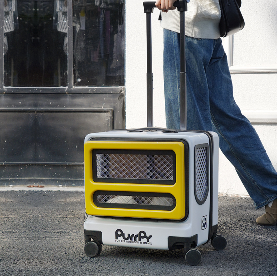 Purrpy "Sugar Cube" Luggage Pet Carrier Cat Carrier