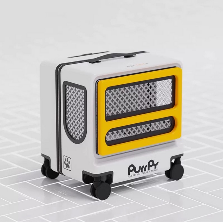 Purrpy "Sugar Cube" Luggage Pet Carrier Cat Carrier
