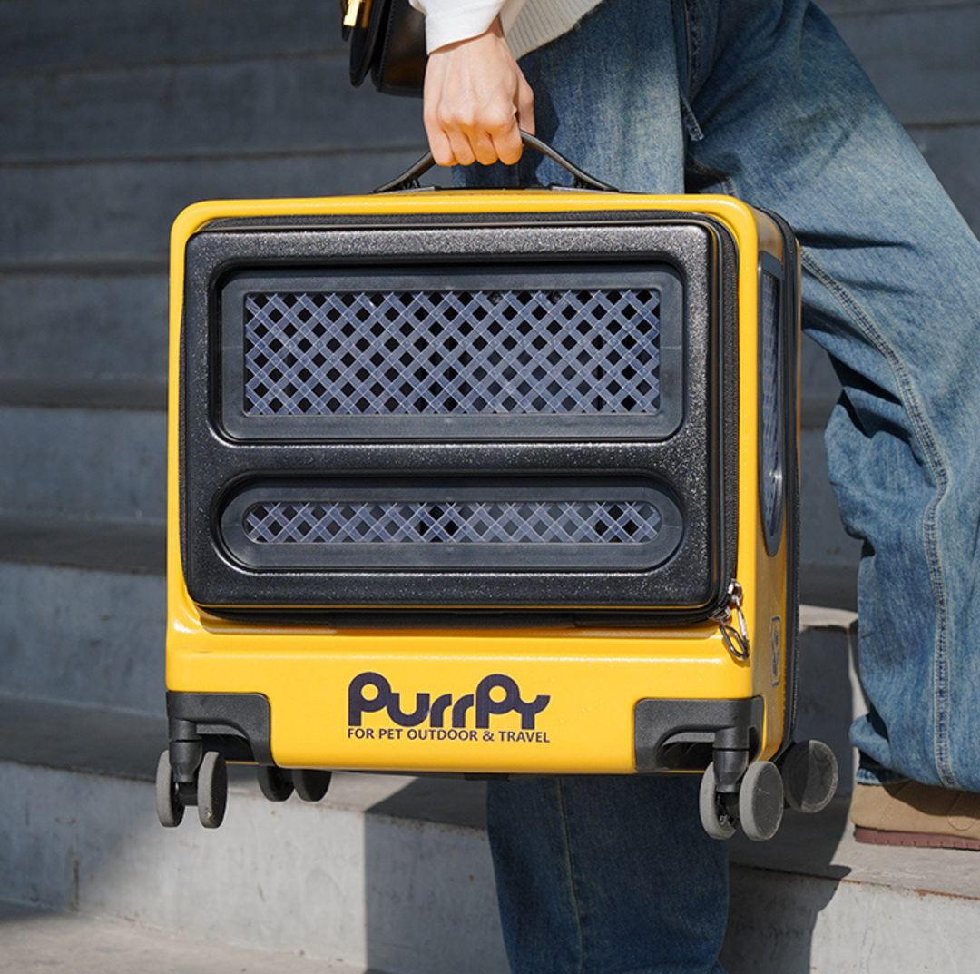 Purrpy "Sugar Cube" Luggage Pet Carrier Cat Carrier
