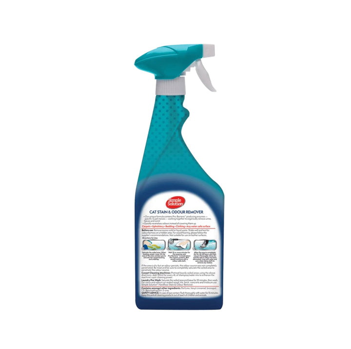 SIMPLE SOLUTION Stain &amp; Odour Remover for Cats 750ml