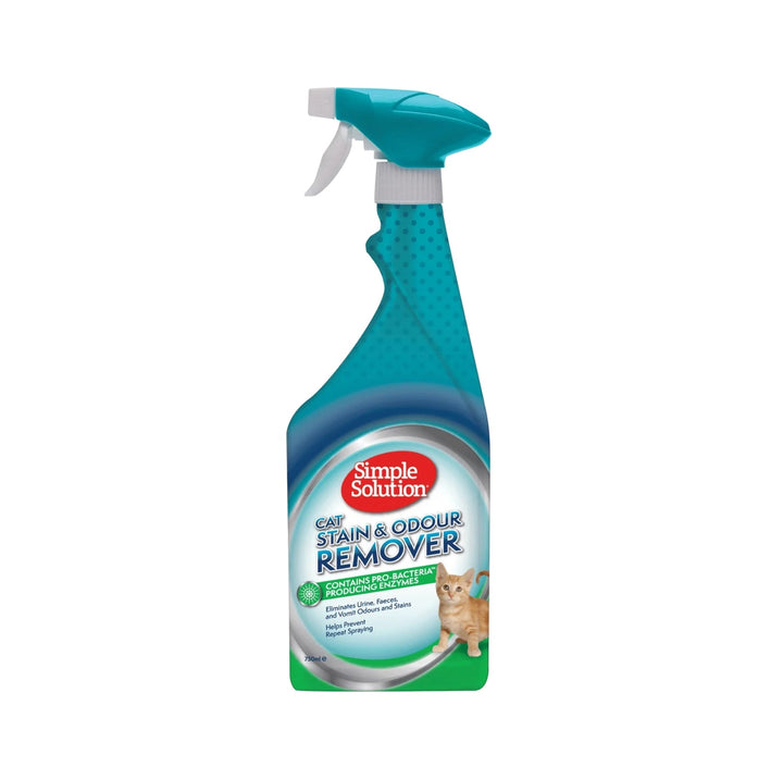SIMPLE SOLUTION Stain &amp; Odour Remover for Cats 750ml