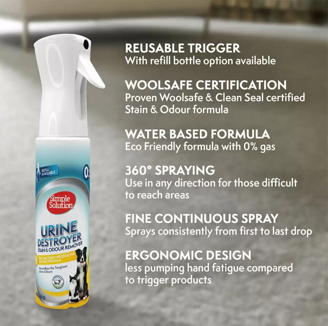 SIMPLE SOLUTION Urine Destroyer - Refillable Flairosol 400ml