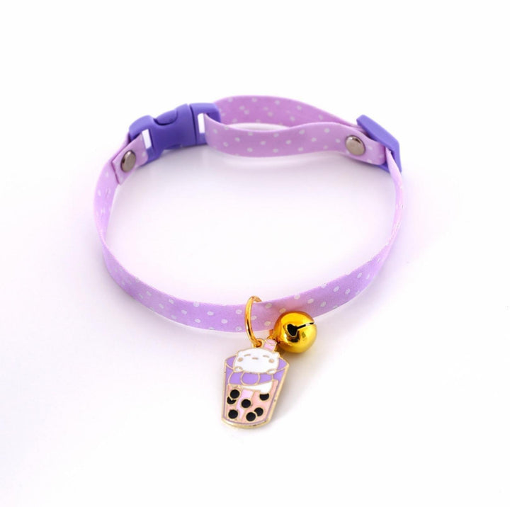 Stylish Cartoon Pendant Adjustable Pet Collar For Cats and Dogs